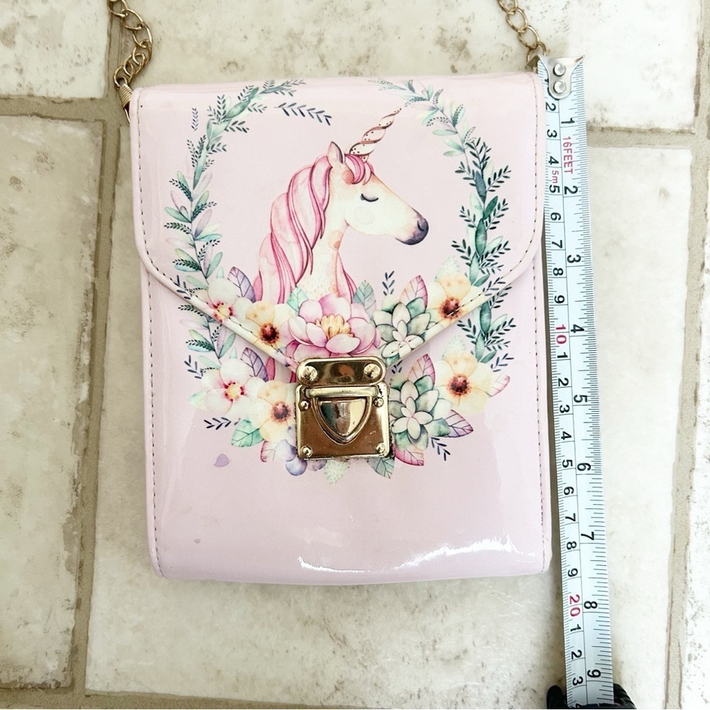 Pink Floral Unicorn Clutch/Bag Bundle & Save - Picture 6 of 13